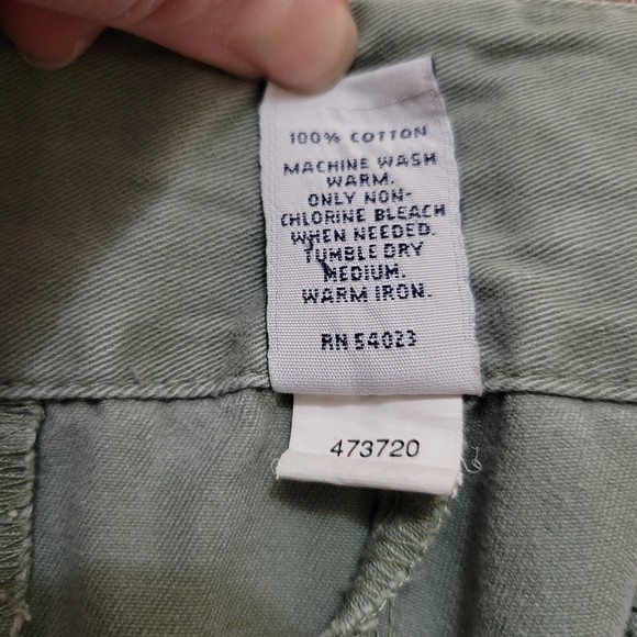 GAP Womens Green Pull On Drawstring Casual Shorts Size 14 Inseam 4" - Picture 6 of 6